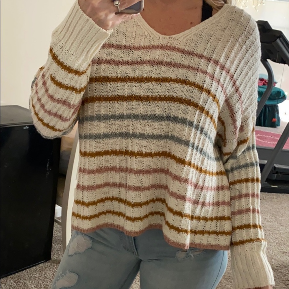 Striped sweater